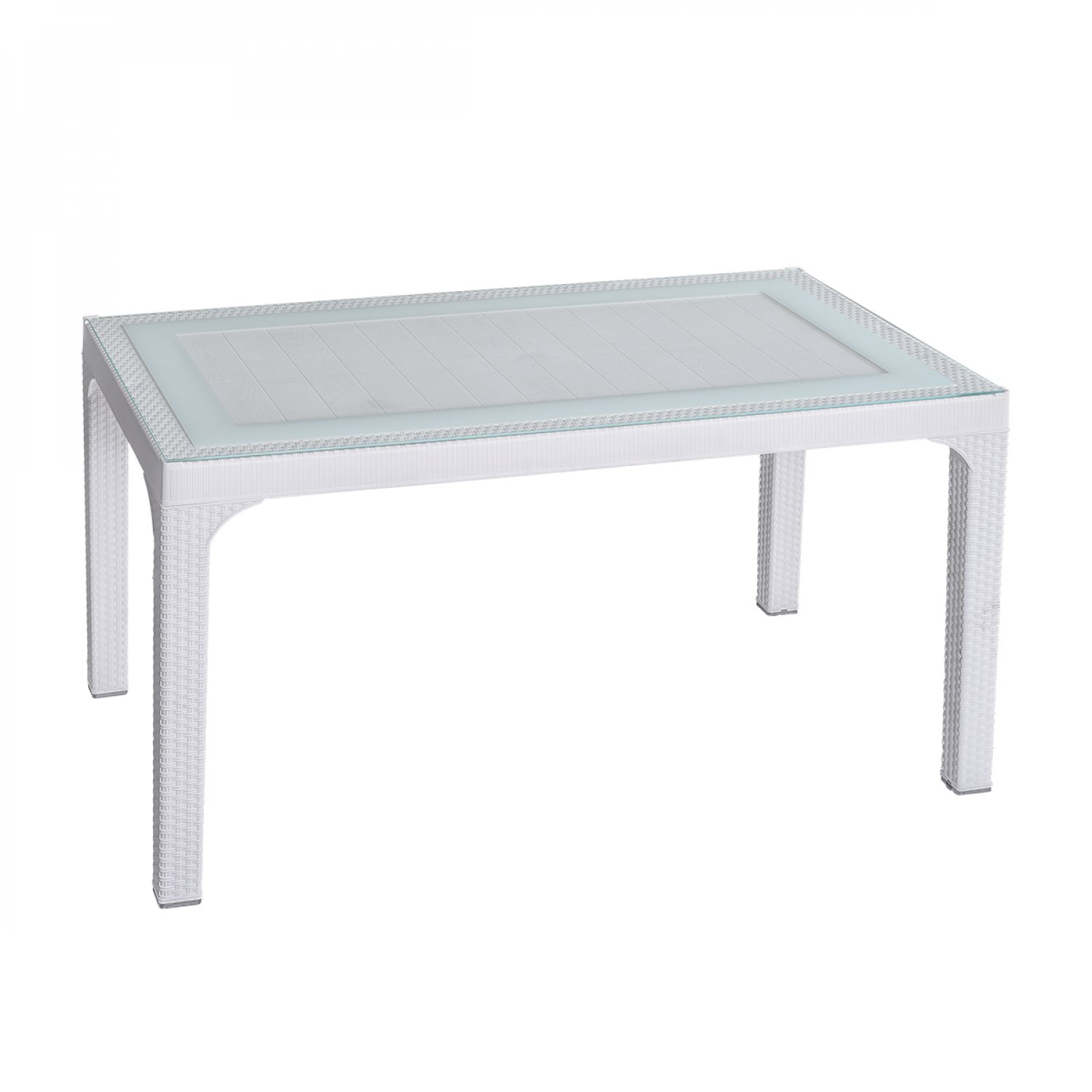 TABLE RATTAN 80 X 140 - Cappucino 7TP5