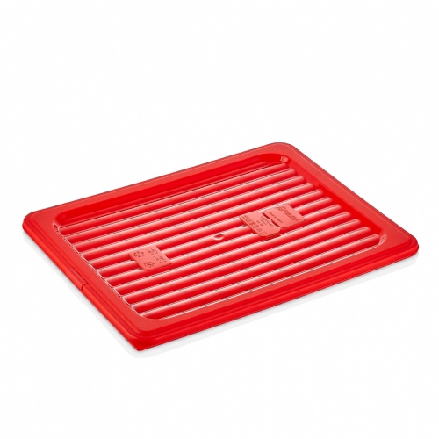 COLORFUL LIDS FOR GN PP CONTAINER - GNPPL-12 - Red 7J8D