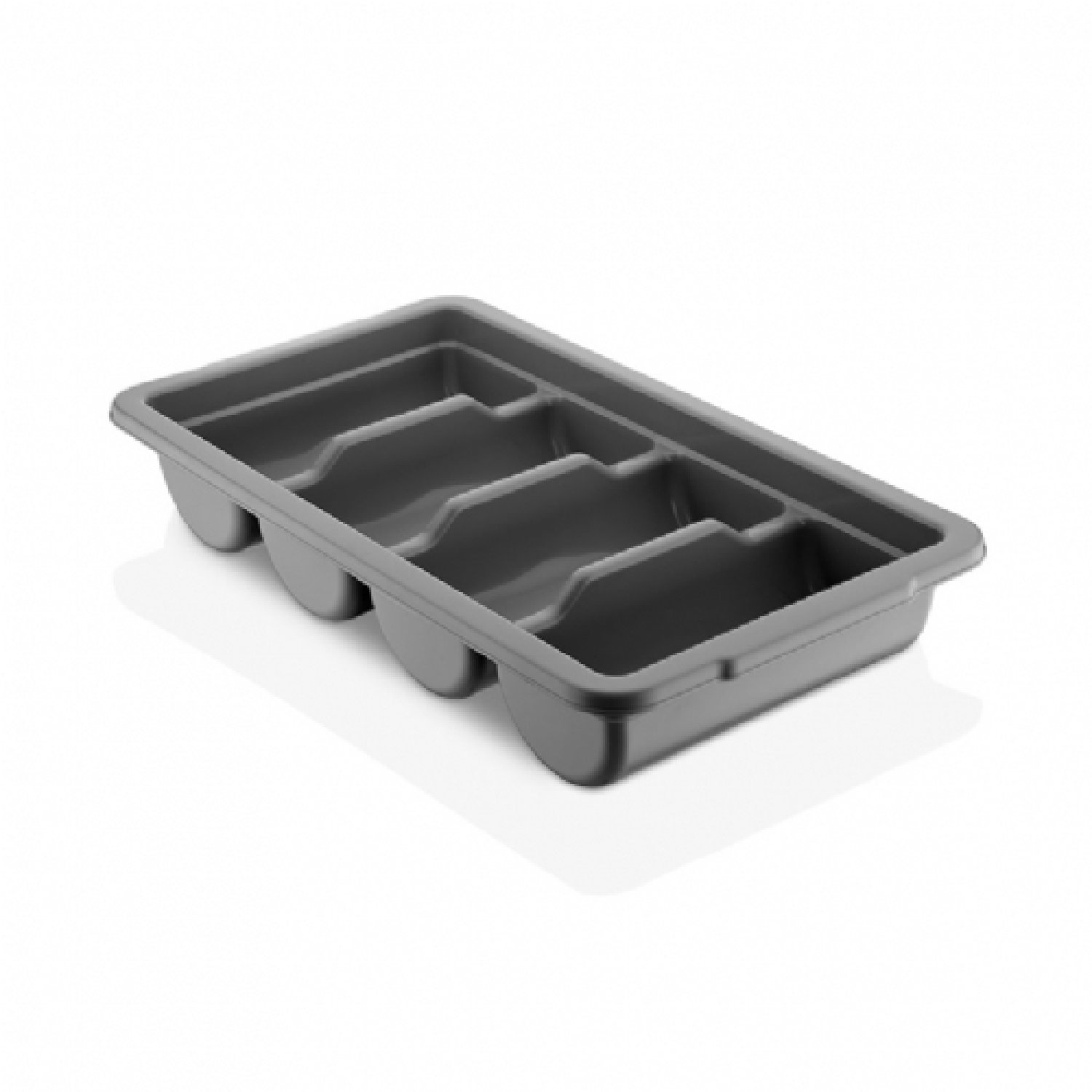 Cutlery Box 4 Compartment - GK-04 - Black A71C