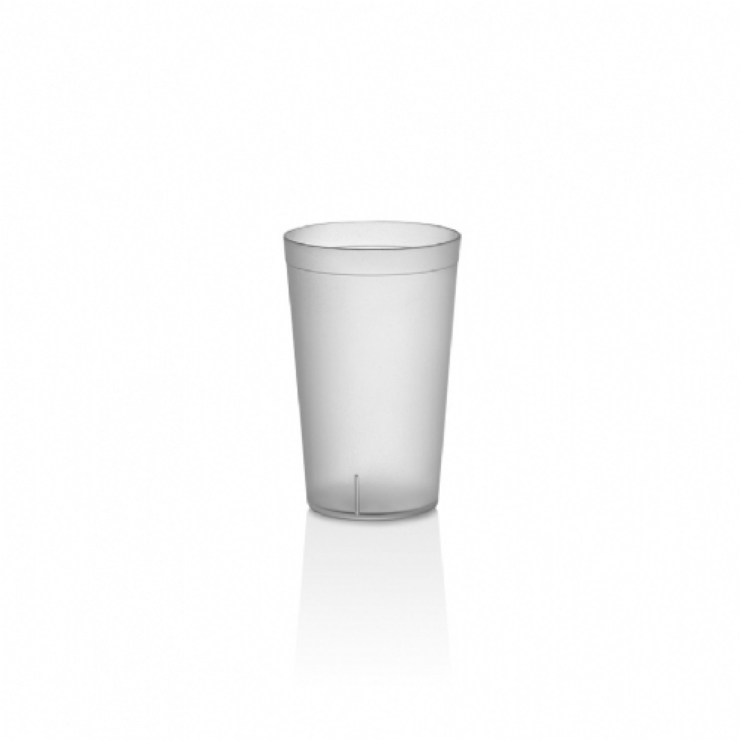 Frosted Glass PC 400 ml / 13,52 Oz - GC-17 - Clear QEPY