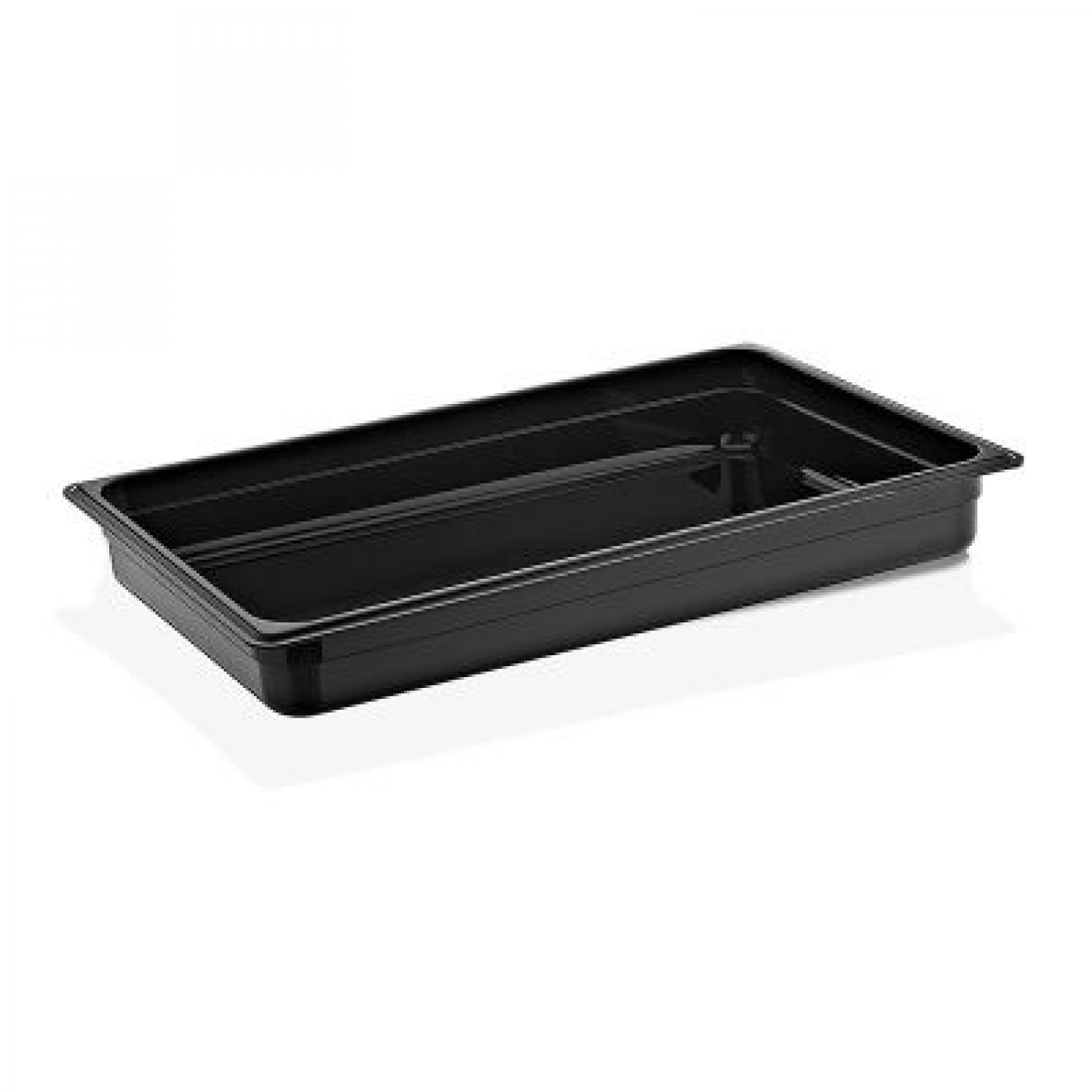 GN PC CONTAINER 65 mm 0,75 Lt - 25 Oz - GNP-1665 - Black 5MSX