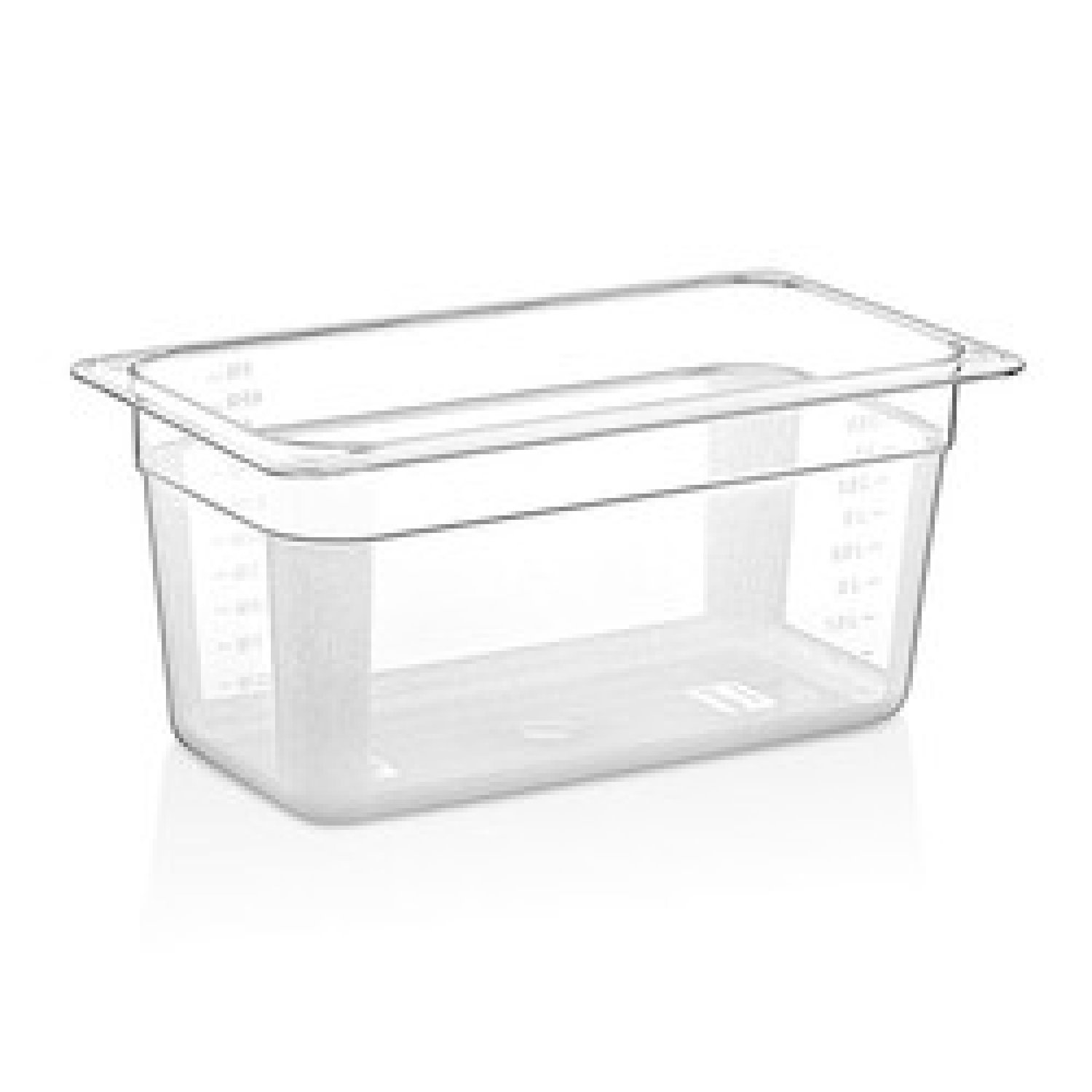 GN PC CONTAINERS 150 mm 5 Lt - 169 Oz - GNP-13150 - Black T1R5