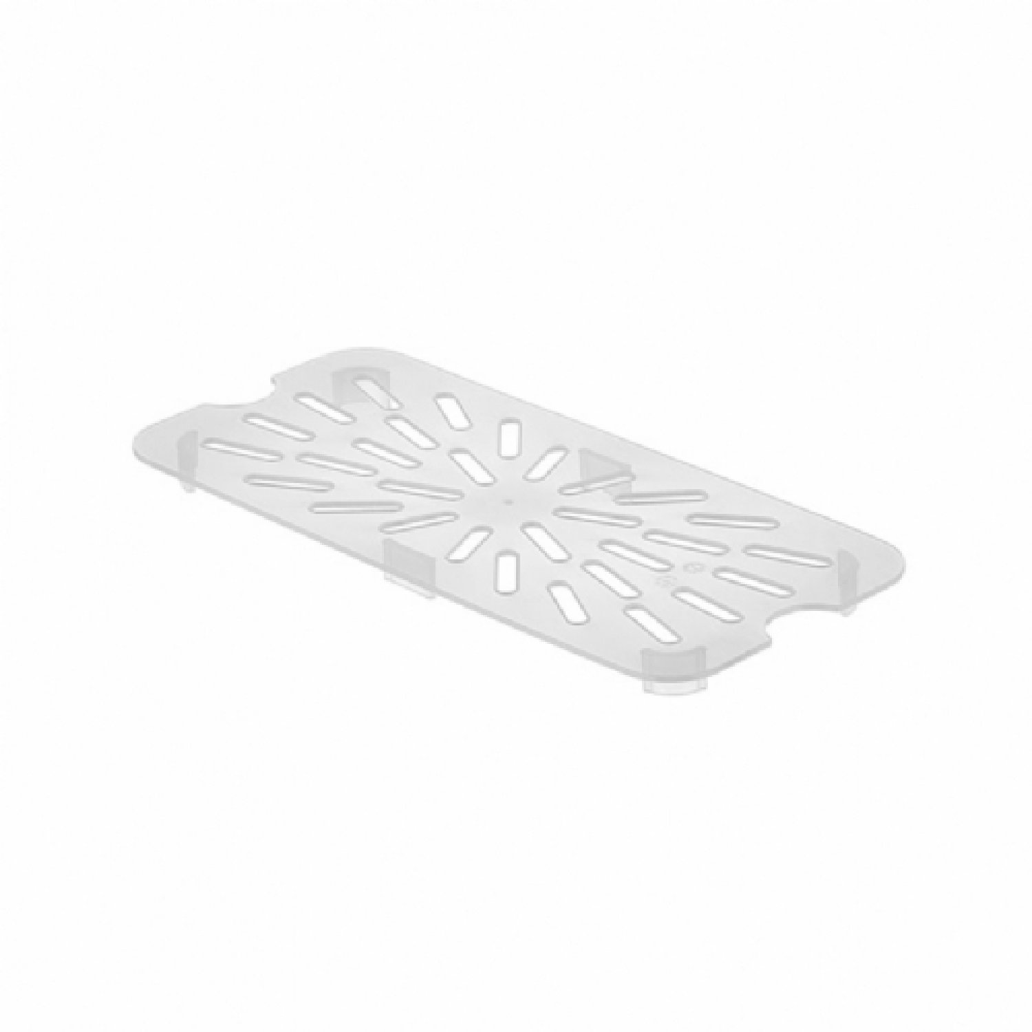 GN PP 1/2 Drain Shelves - GNPPS-12 - Clear JPVD