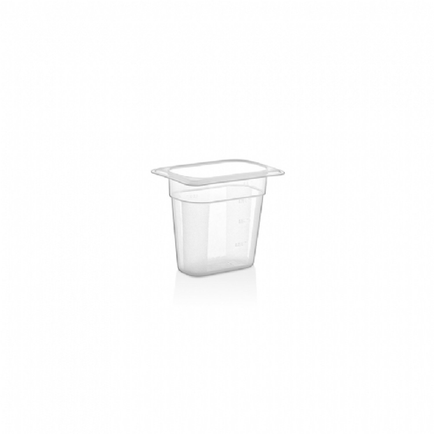 GN PP CONTAINER 150 mm 1 Lt - 33 Oz - GNPP-19150 - Black R034