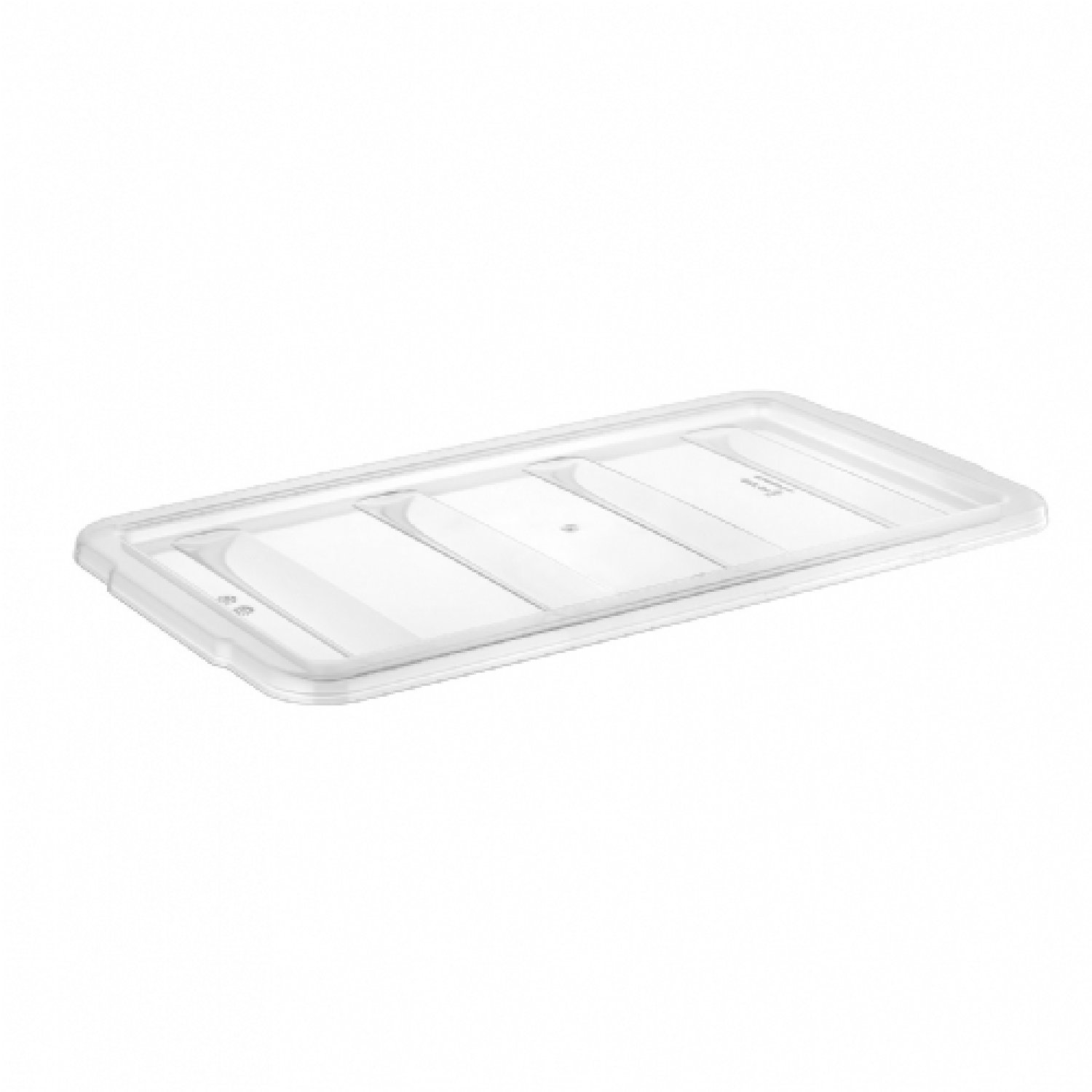 Lid For Cutlery Box 4 Compartment - GKL-04 - Clear CXZB
