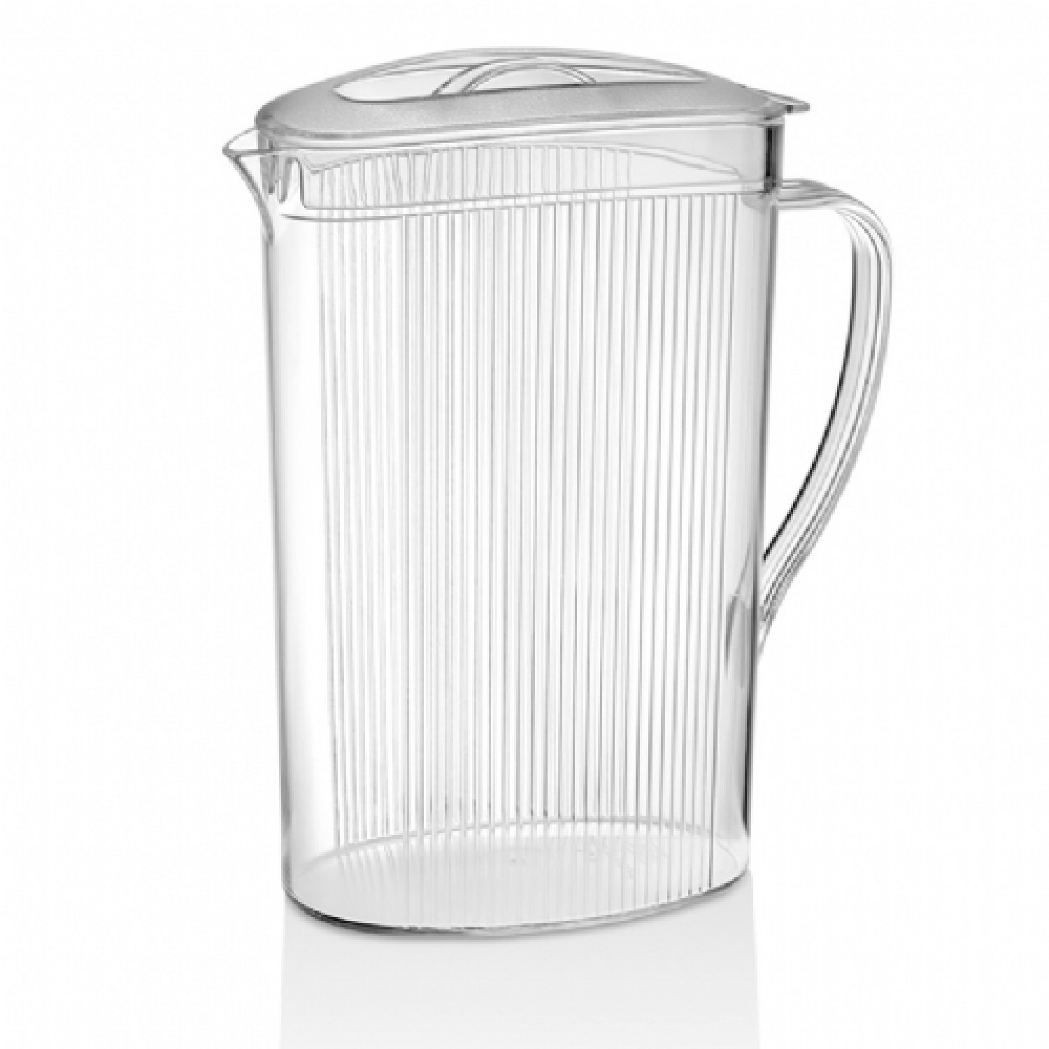 PC Soft Pitchers With Lid 2.2 lt / 74,39 Oz - GSRH-02 - Clear AO5L
