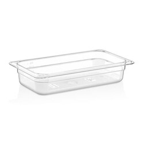 GN PC CONTAINER 65 mm 2 Lt - 67 Oz - GNP-1365 - Black C8CE