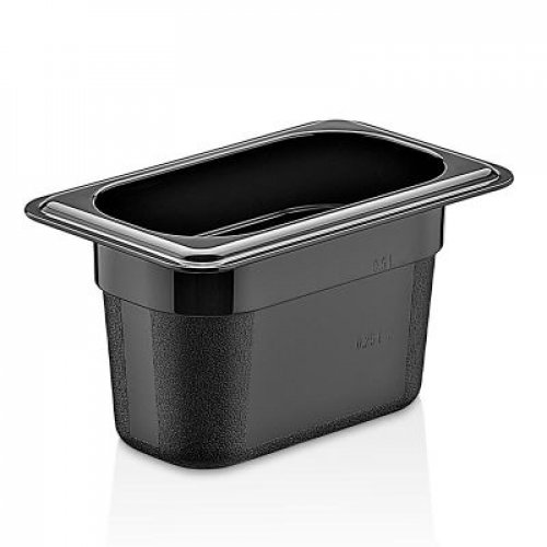GN PC CONTAINERS 100 mm 0,75 Lt - 25 Oz - GNP-19100 - Black