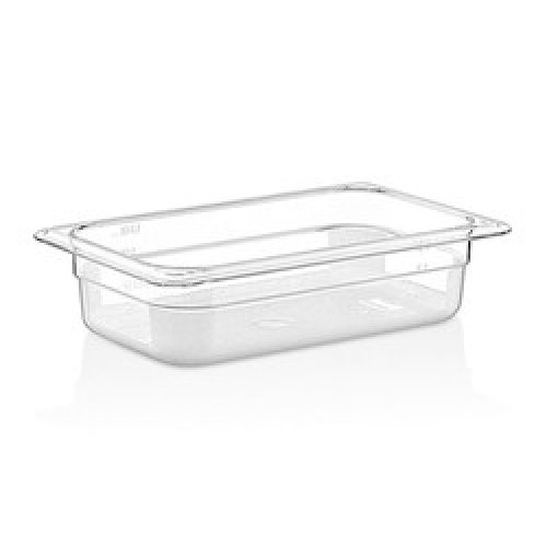 GN PC CONTAINERS 65 mm 1,5 Lt - 50 Oz - GNP-1465 - Black IRDH