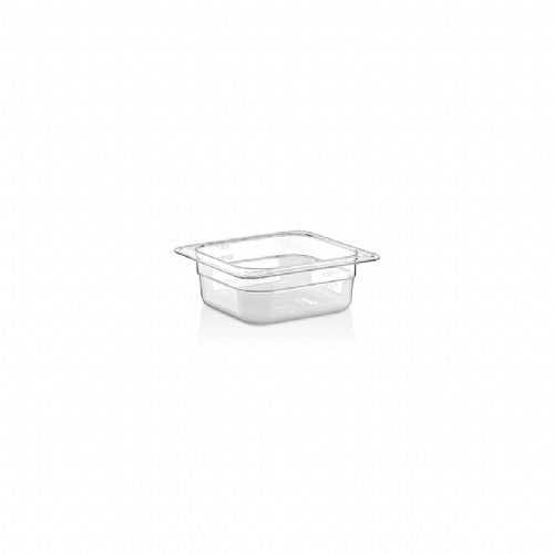 GN PP CONTAINER 65 mm 0,75 Lt - 25 Oz - GNPP-1665 - Black 3VQJ